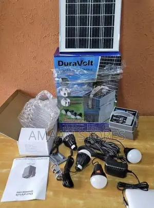 Duravolt 4-in-1 Rechargeable Solar Pack