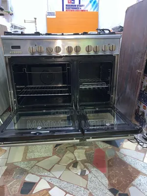 Kenwood 90 by 60 Cm 6 Burners Stainless Steel Gas Cooker Uk Used