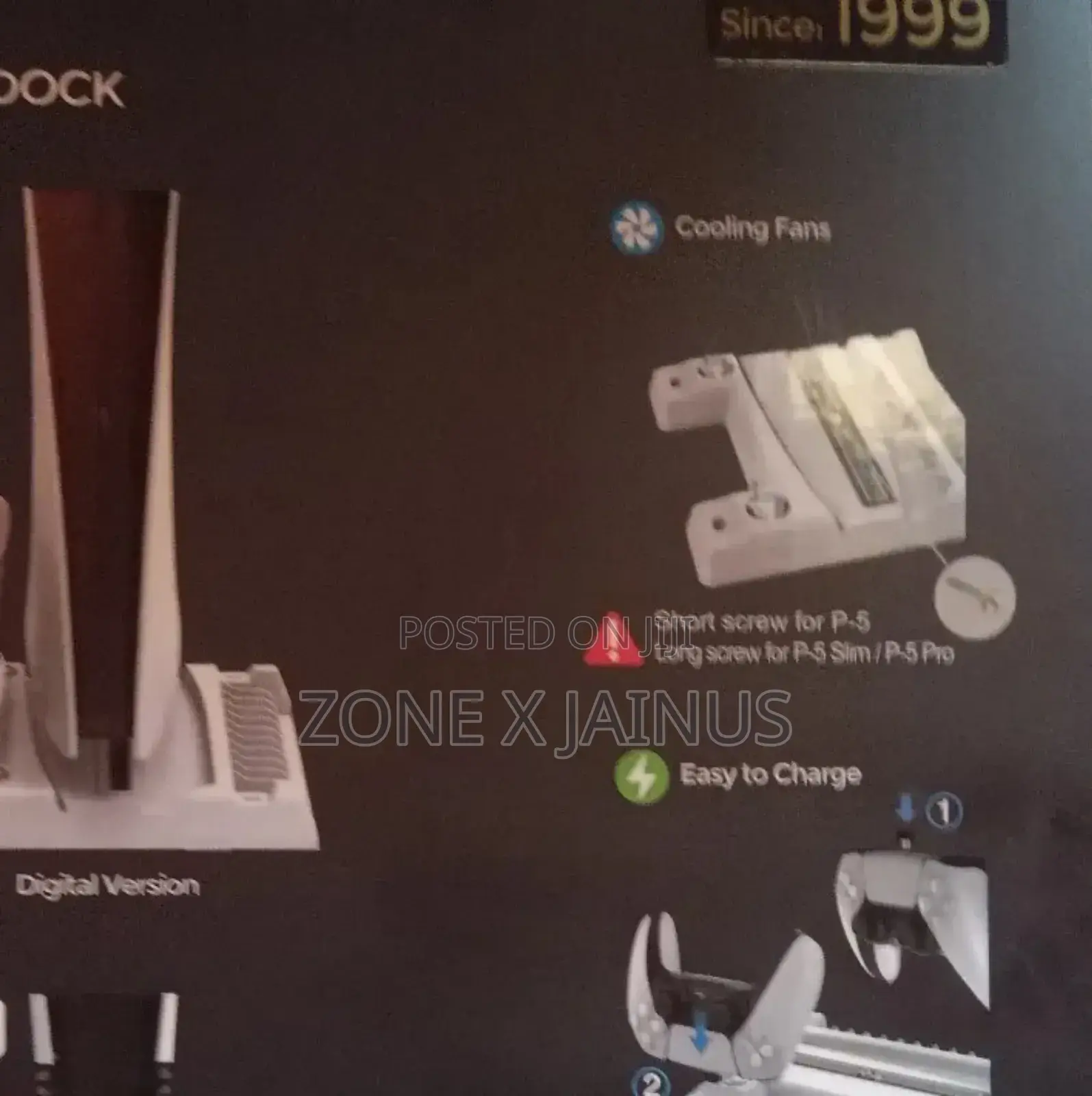 Ps5 Cooling Charging Dock