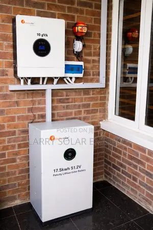 10kva With 17.5kwh Felicity Lithium Battery 16pics of 550w Jinko Panel