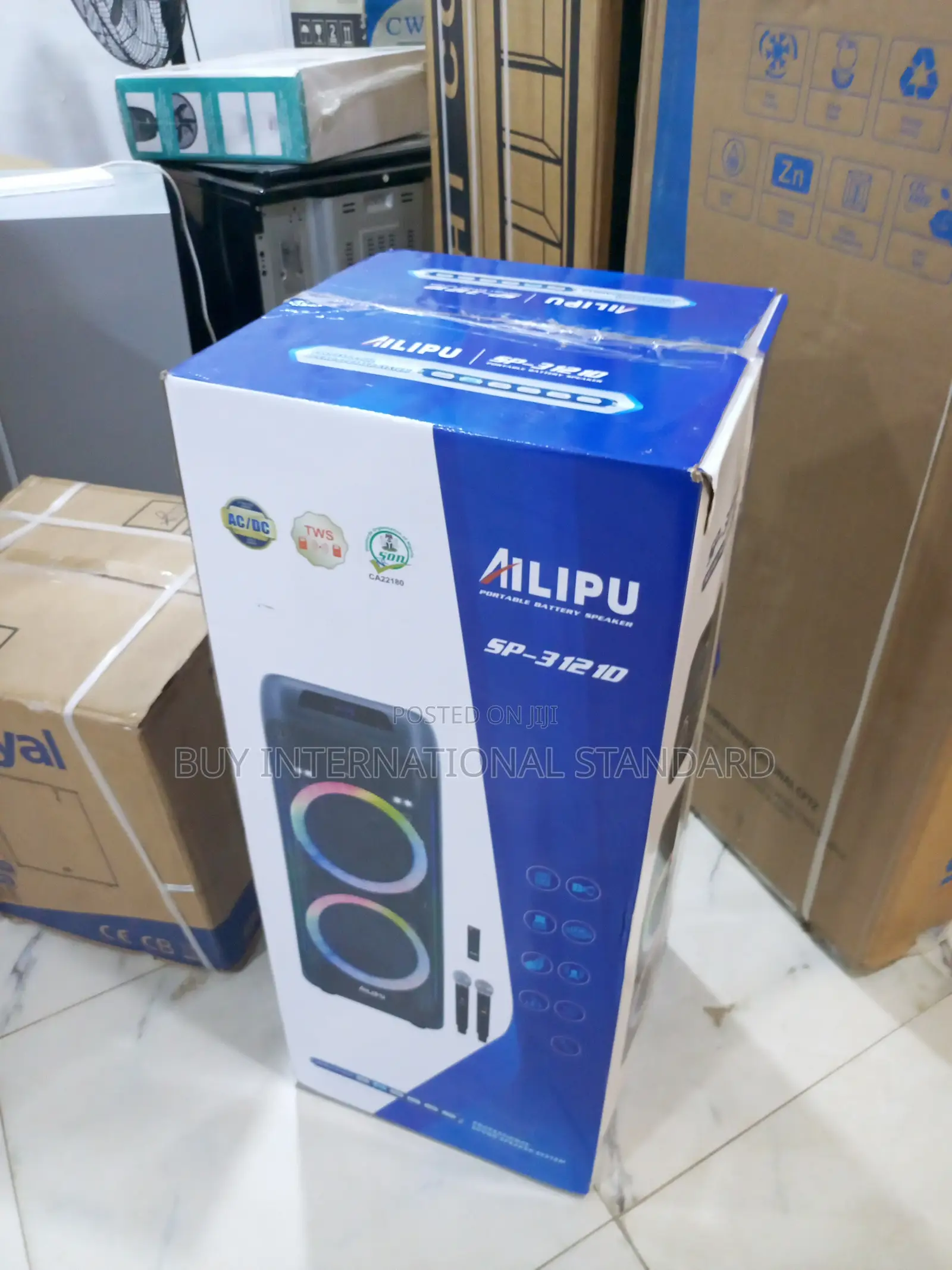 Ailipu Long Power Backup Bluetooth Speaker