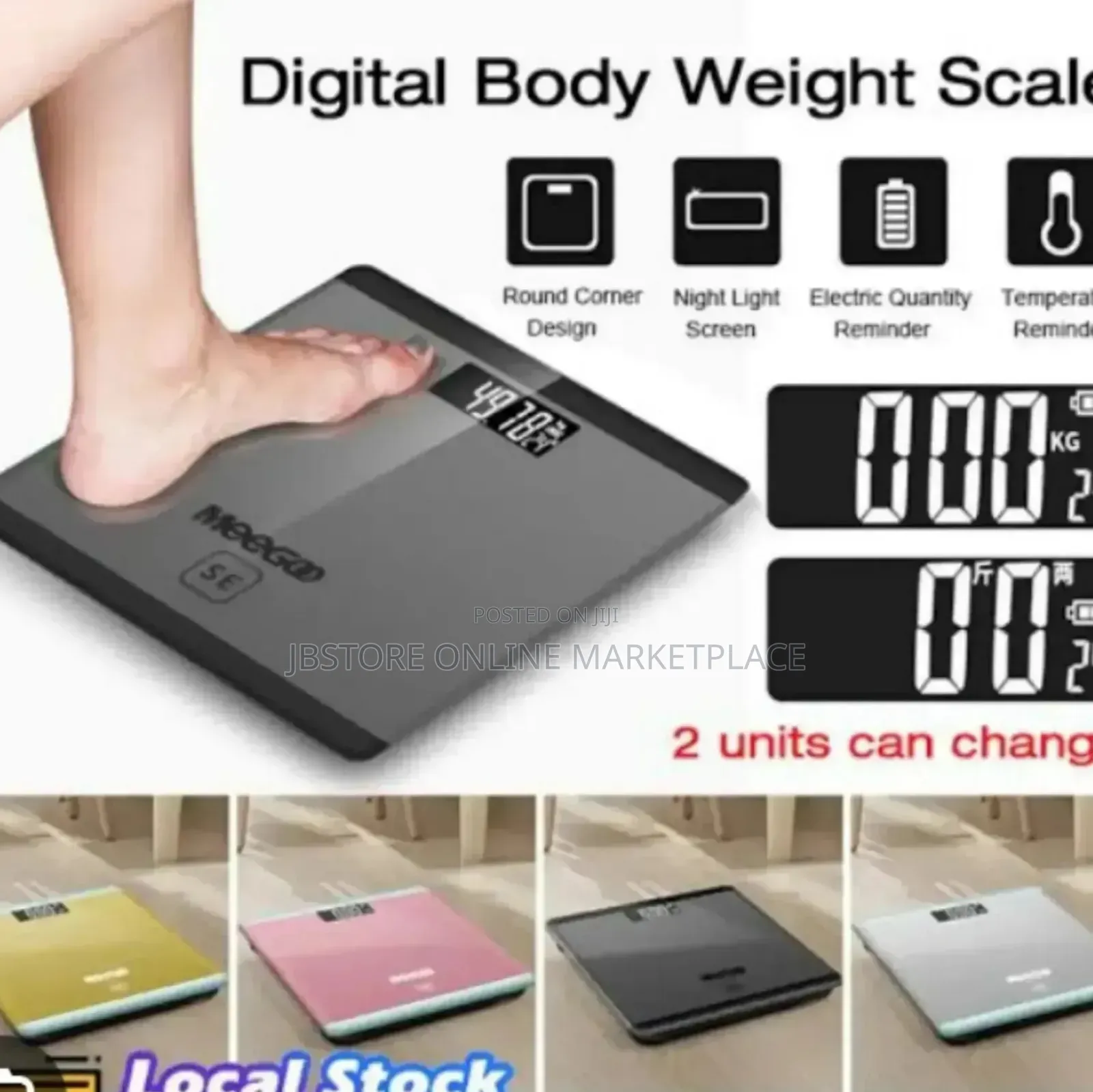 Rechargeable Iscale Se Electronic Digital Weight Scale