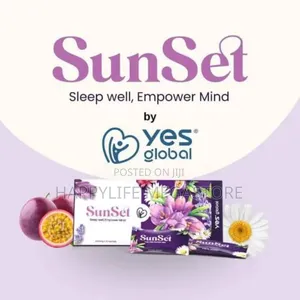 Yes Global Sunset for Sleep Disorder and Stress Relief 15 Sachets