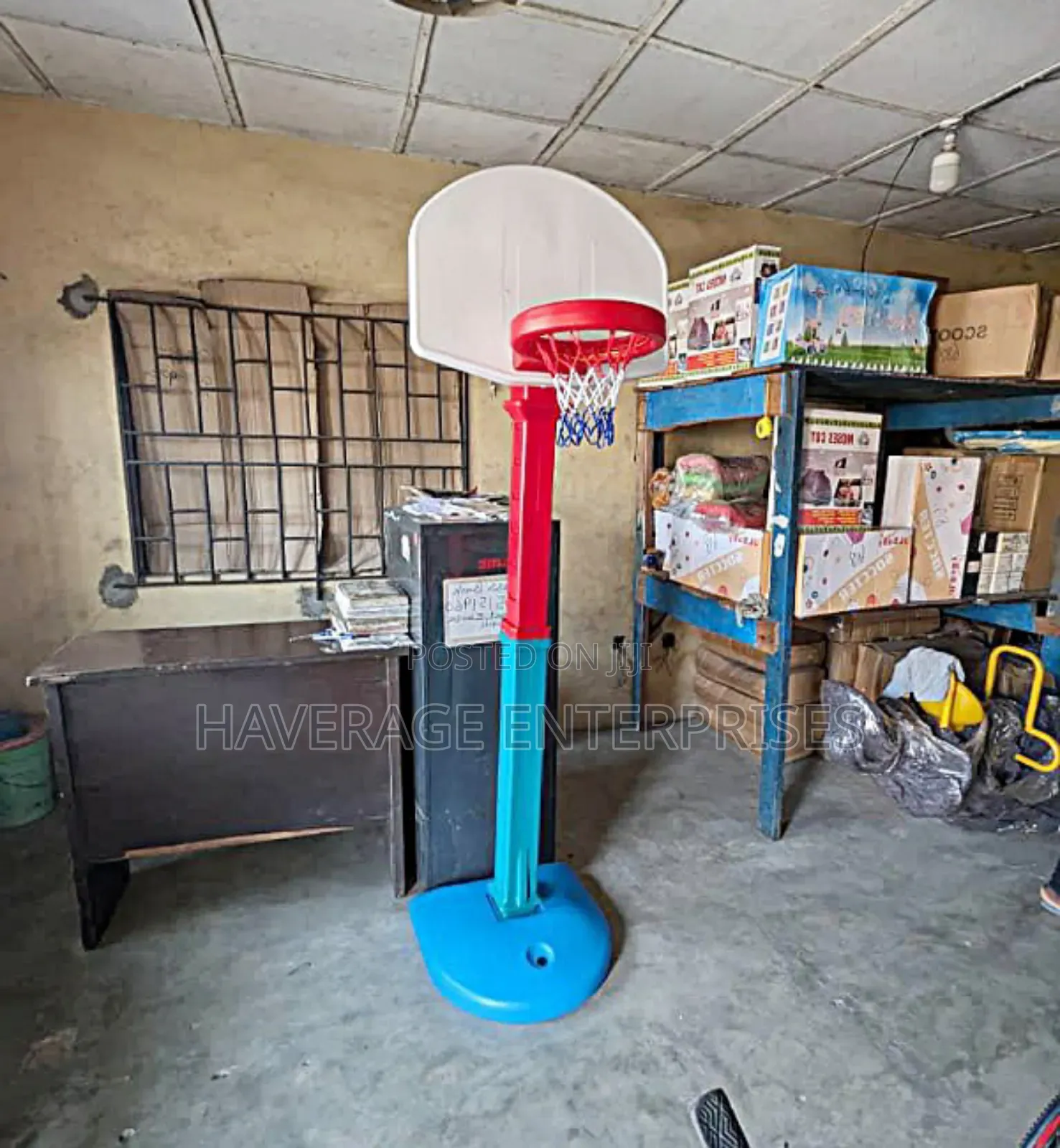Basketball Goal, Easy Assembly Adjustable