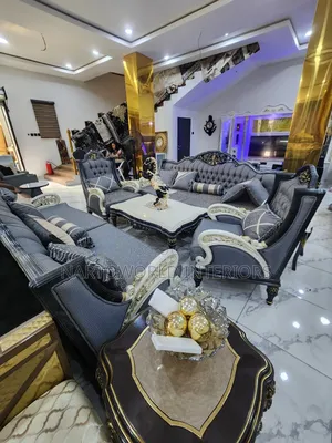 High Quality Premium 8 Seaters Italian Royal Sofa Chair Available Now