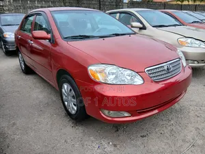 Toyota Corolla LE 2006 Red