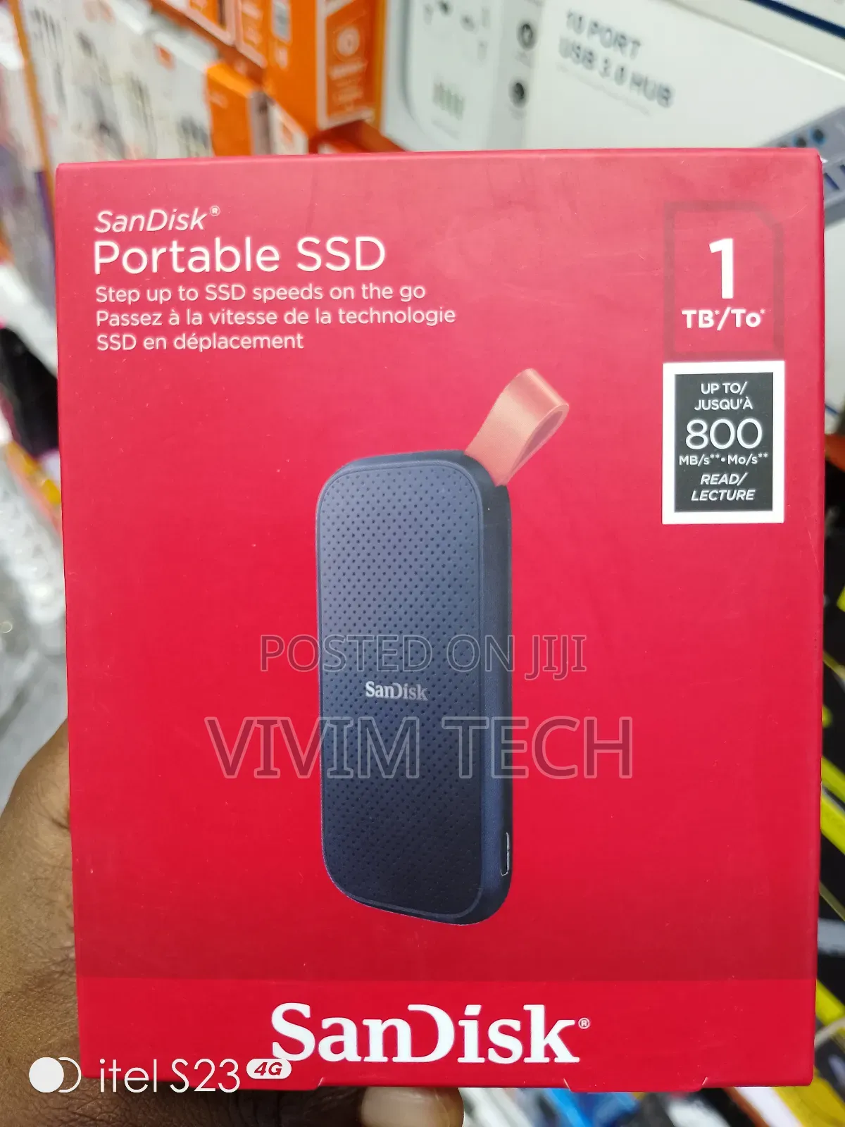 1tb Sandisk 800mbps SSD
