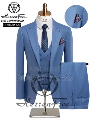 Italian Blue Suit Collection