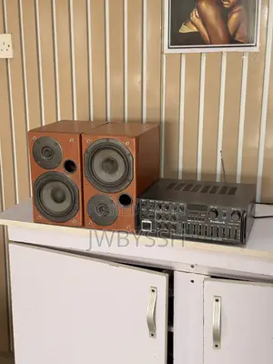 Loud Clear Speaker Set With Sunbuck Amplifier