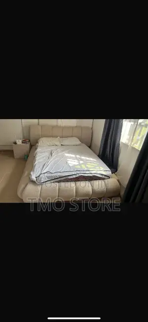 Bed Frame With 2 Bedside Stool , Bed Frame , Mouka Foam Furniture