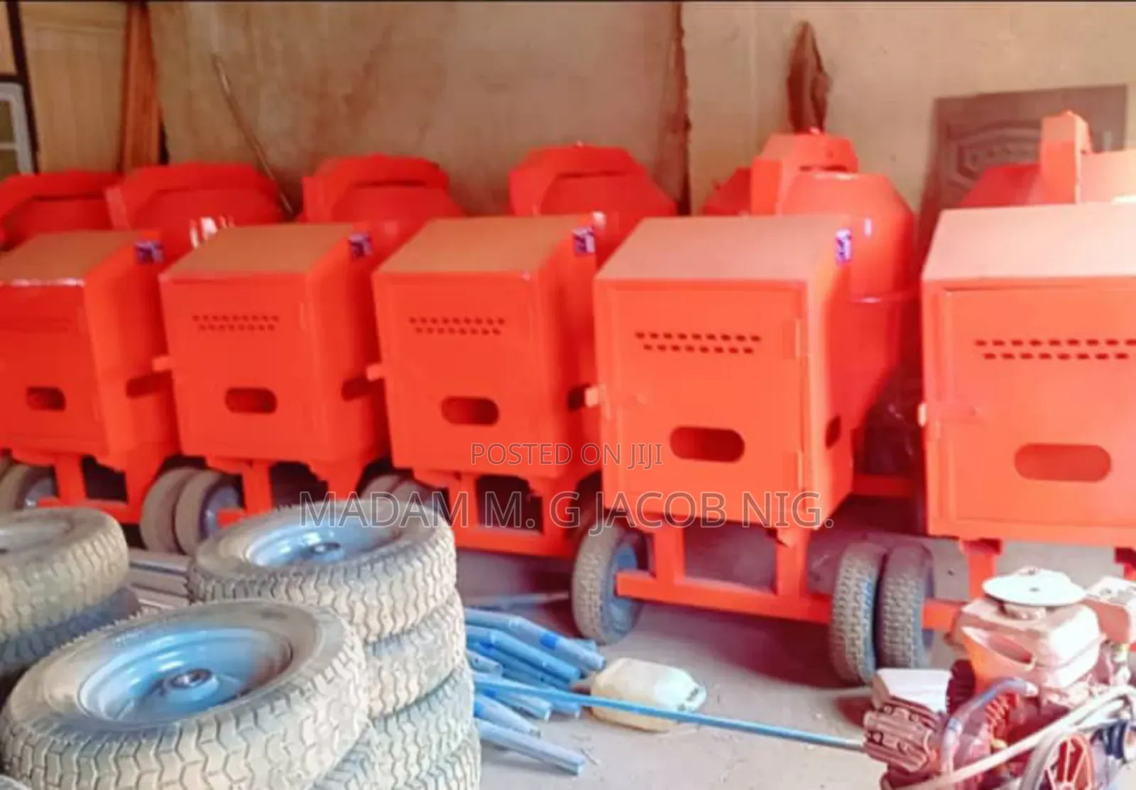Heavy-Duty Concrete Mixer