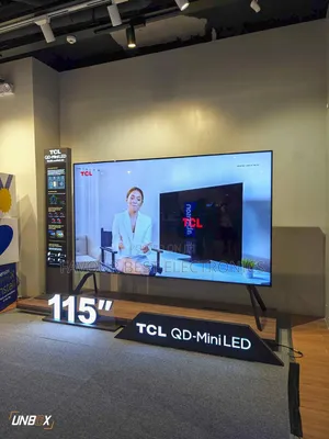 TCL 115"Inch Qled Google Tv Smart Tv Youtube Netflix Bluetooth