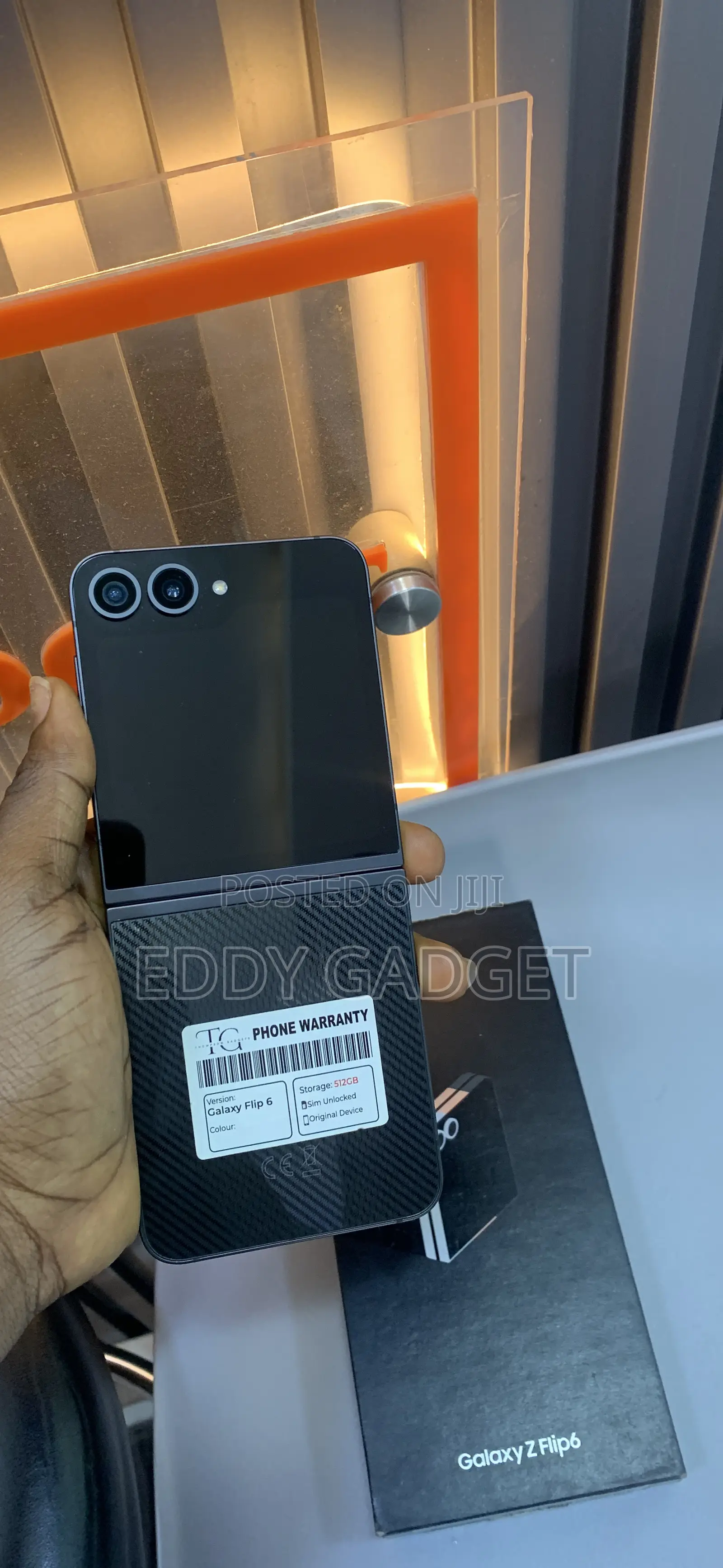 Samsung Galaxy Z Flip6 512 GB Black