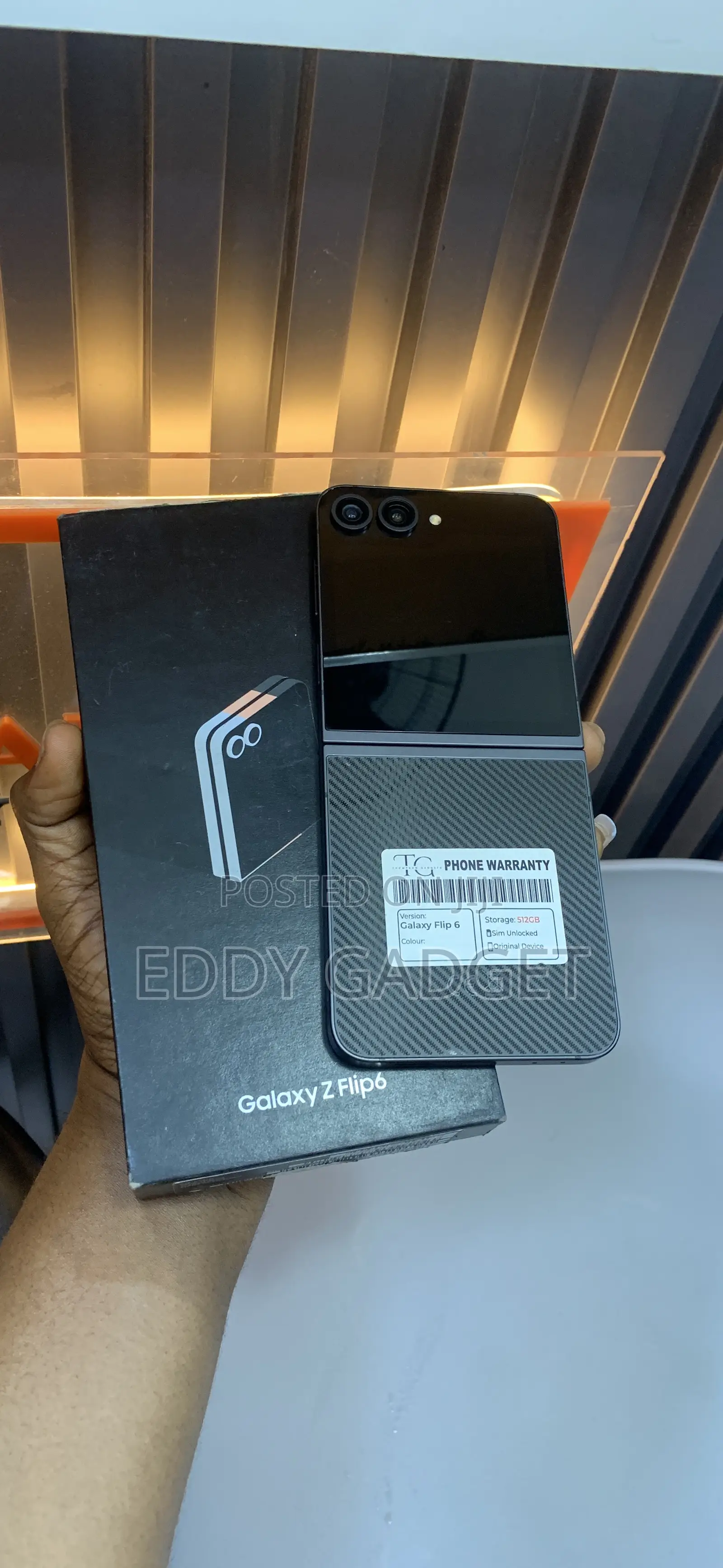 Samsung Galaxy Z Flip6 512 GB Black