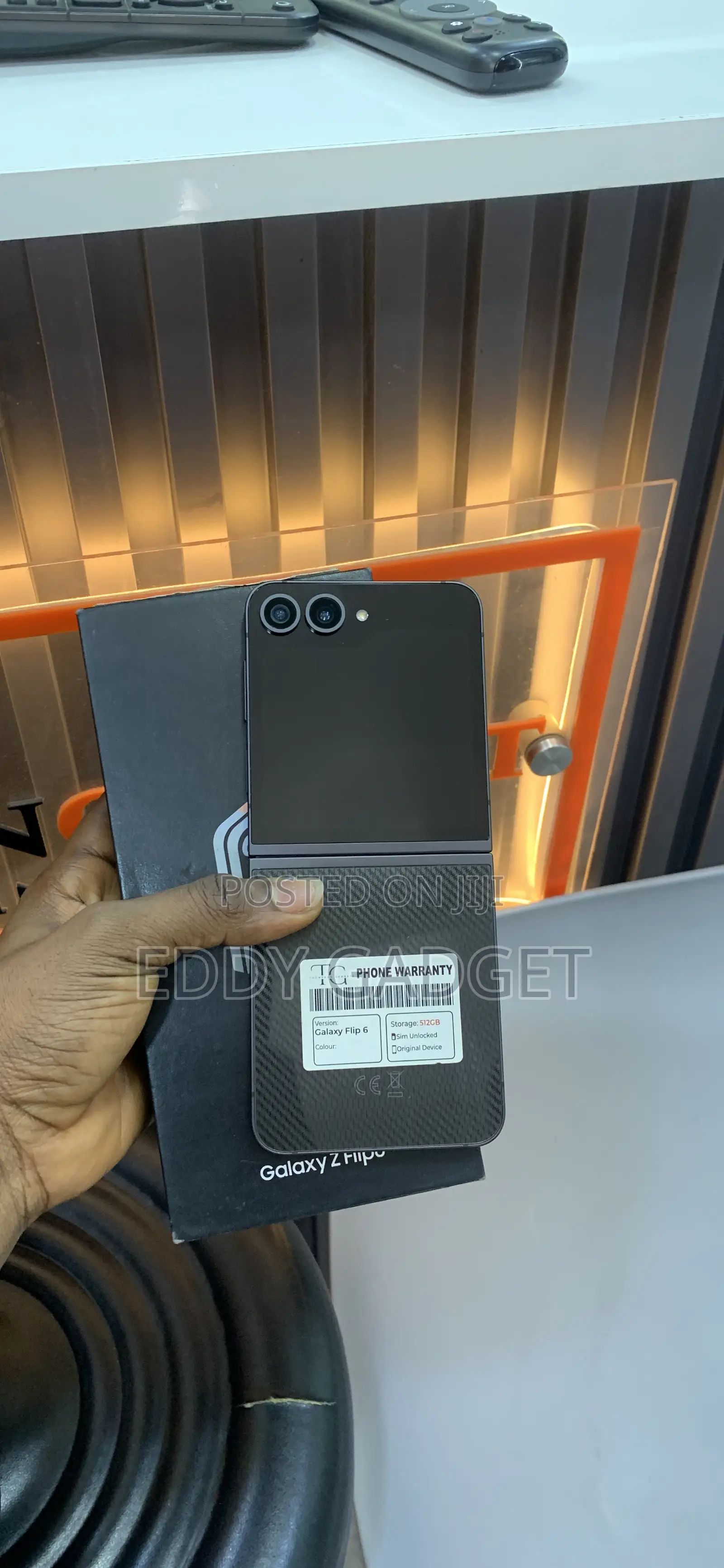 Samsung Galaxy Z Flip6 512 GB Black
