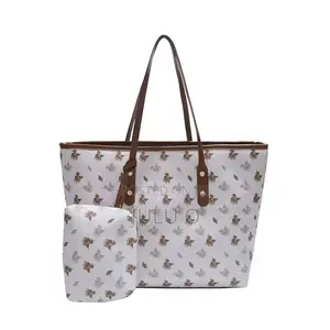 Trendy Tote Bag With Matching Purse