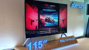 New TCL Qled Google Tv (115"Inche) Smart Netflix Youtube Bluetooth