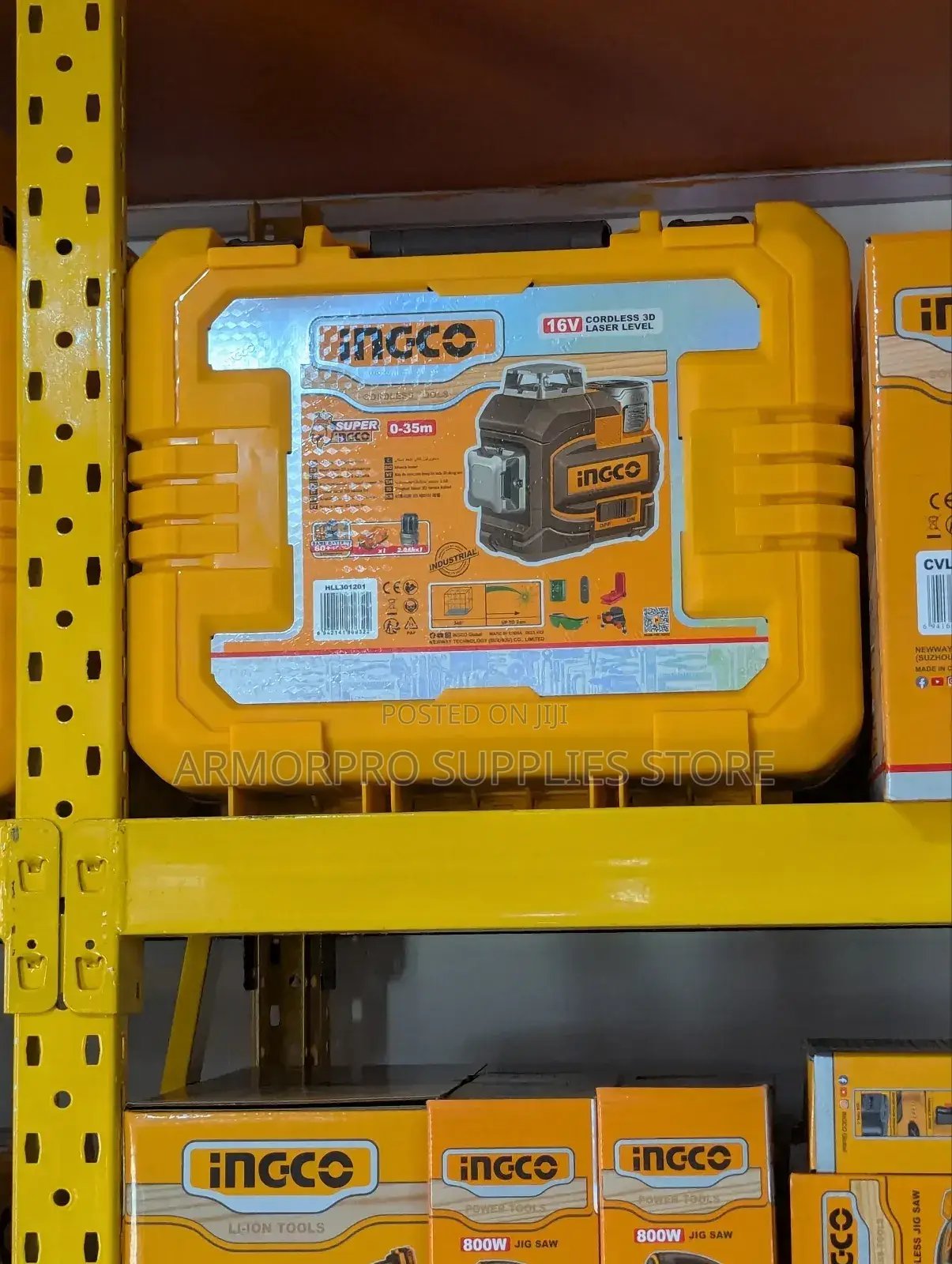 Ingco 16v Cordless 3d Self-Leveling
