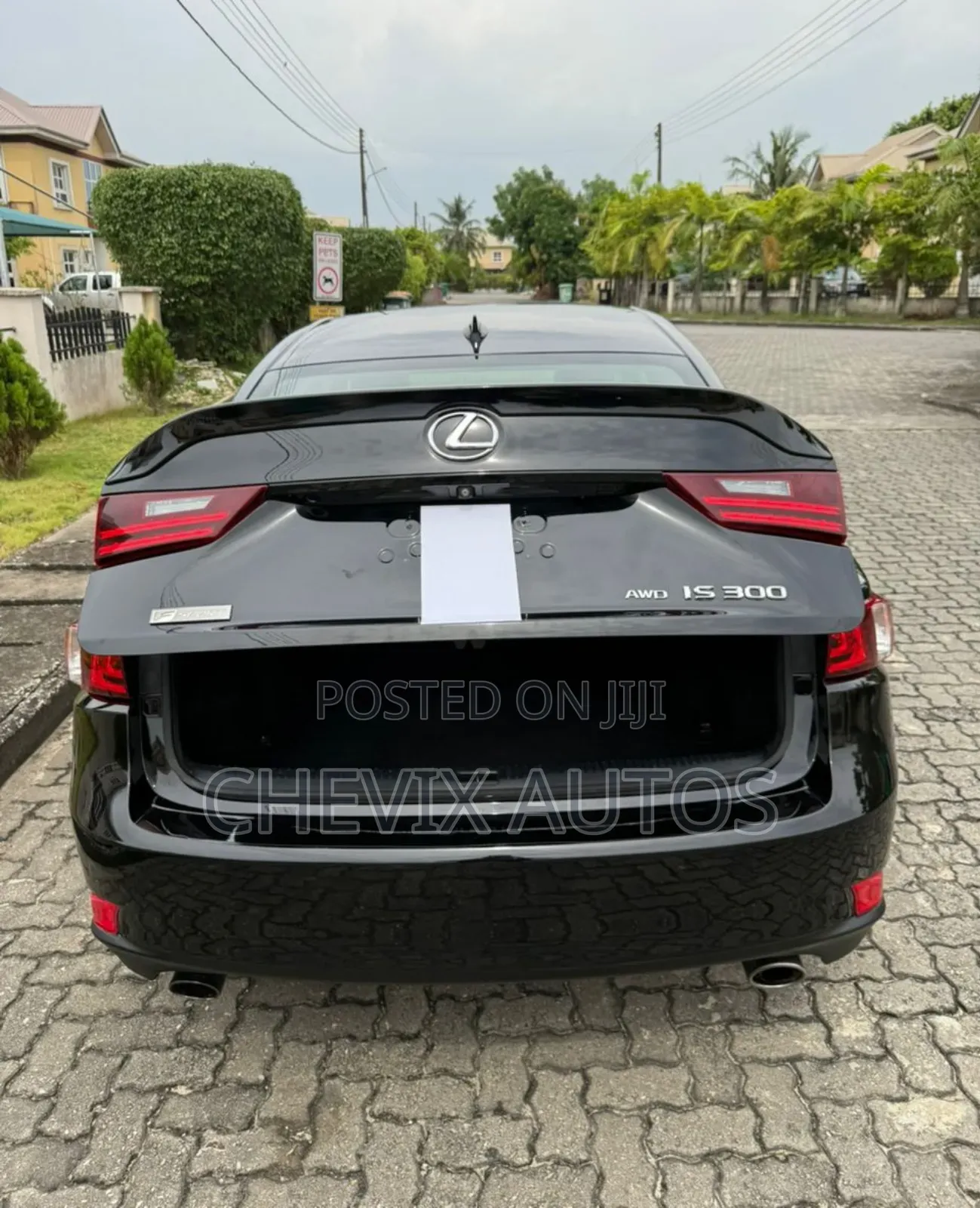 Lexus IS 300 AWD 2016 Black