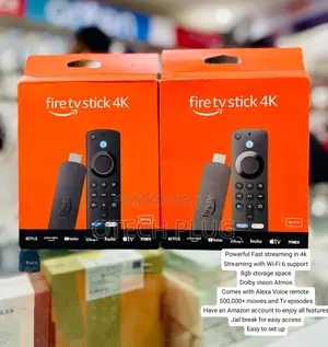 Amazon Firestick 4k With Alexa Voice Remote