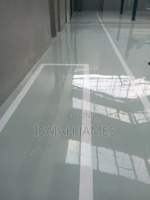 Neat Finishing Epoxy Flooring