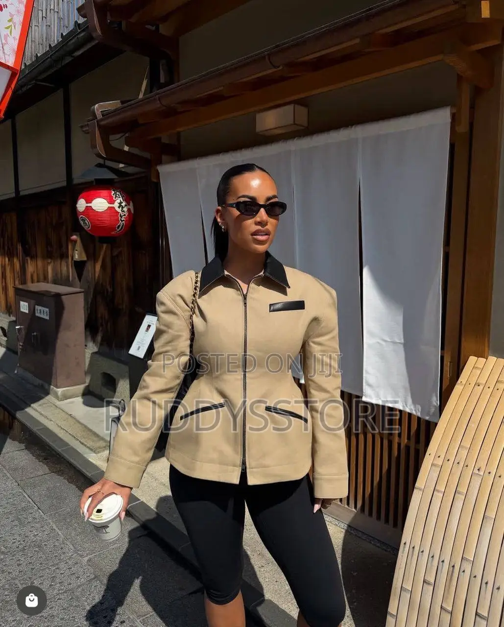 Zr Patchwork Lapel Jacket