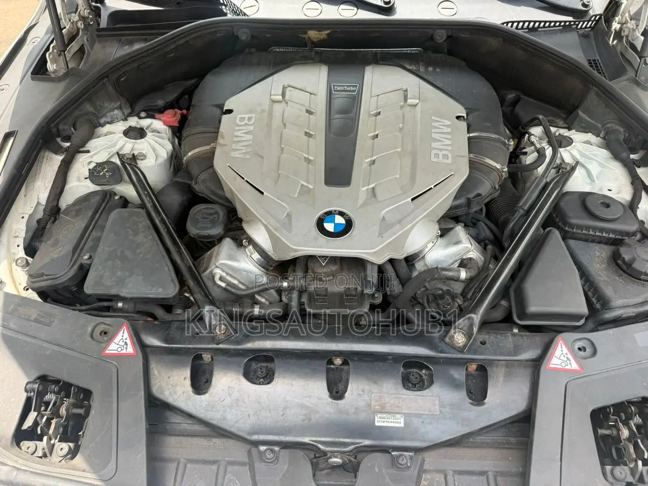 BMW 550i 2010 White