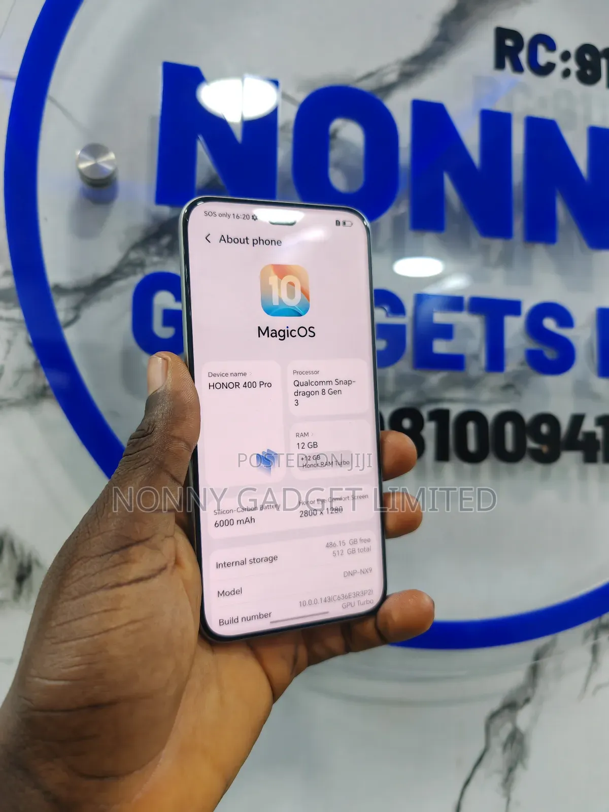 Honor 400 Pro 512 GB Gold
