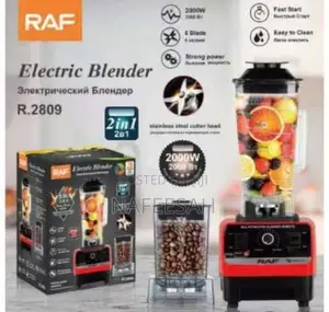 Raf 2 In1 Electric Blender (2400w)