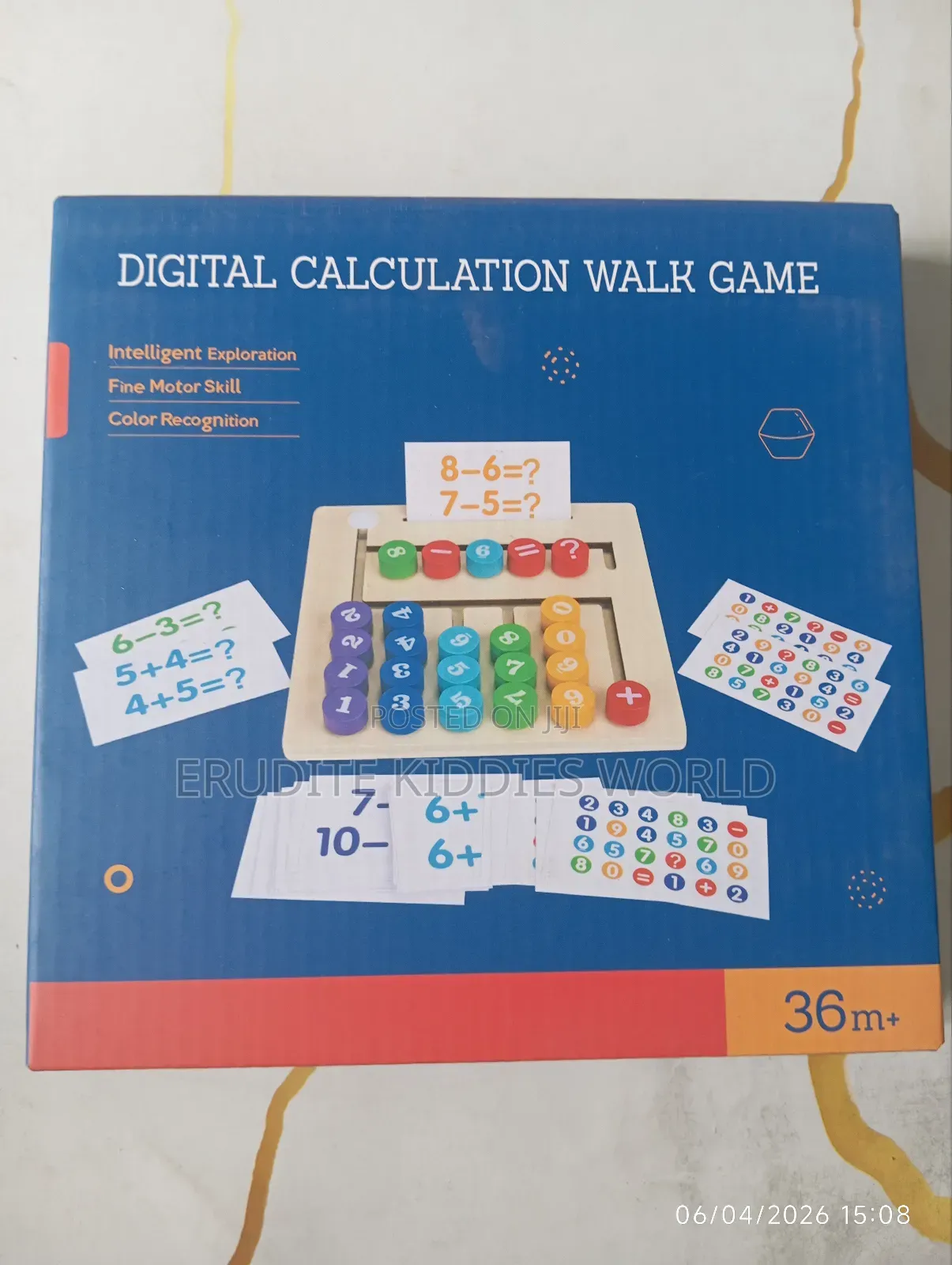 Digital Calculation Walk Game