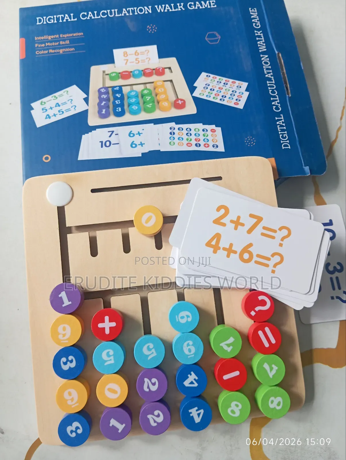Digital Calculation Walk Game