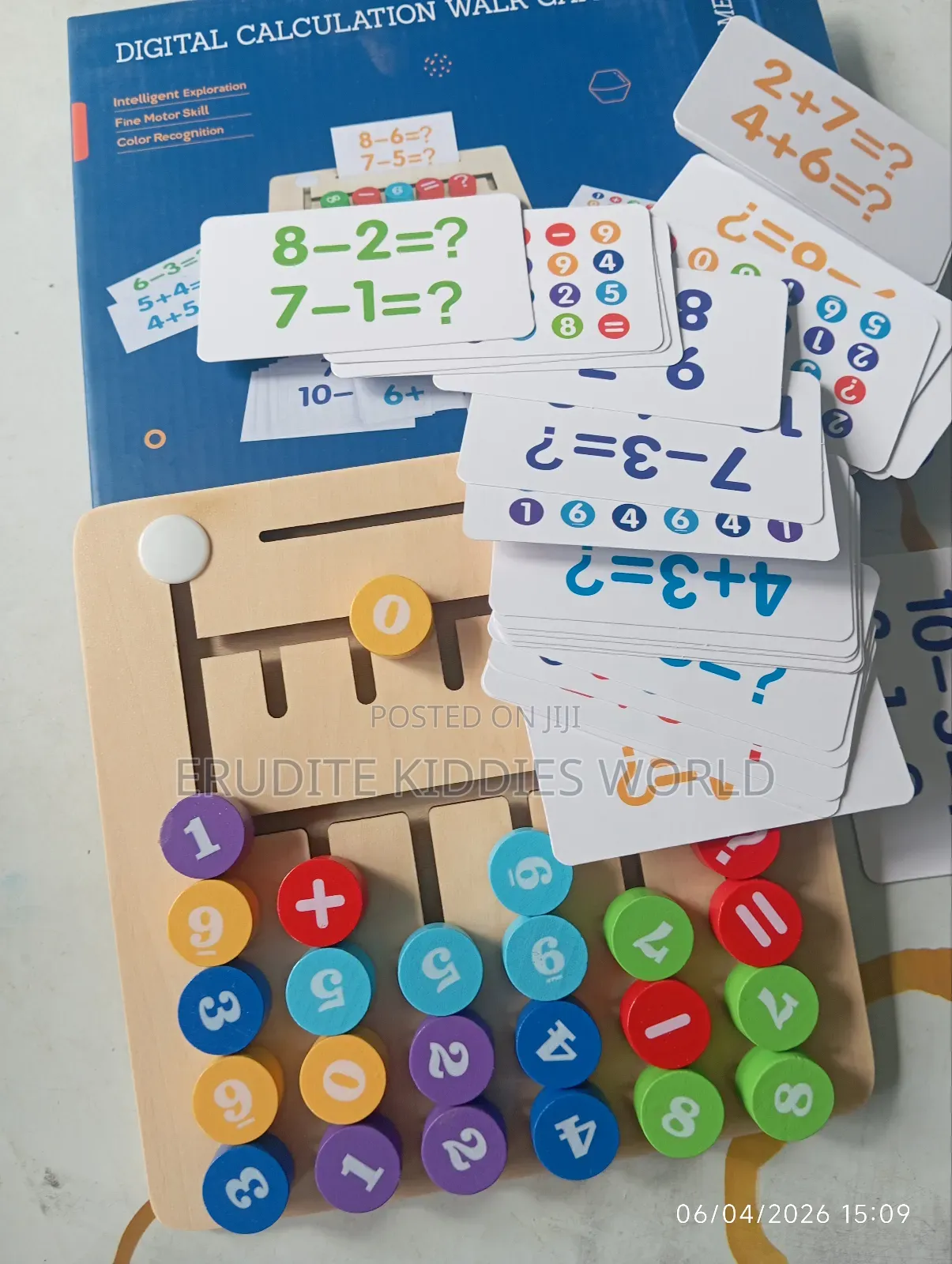 Digital Calculation Walk Game