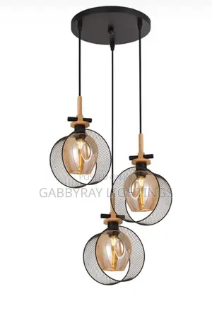 Modern 3in1 Iron Pendant Light