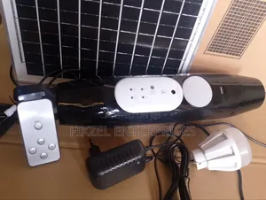 16 Inches Charweek Remote Controlled Rechargeable Solar Fan