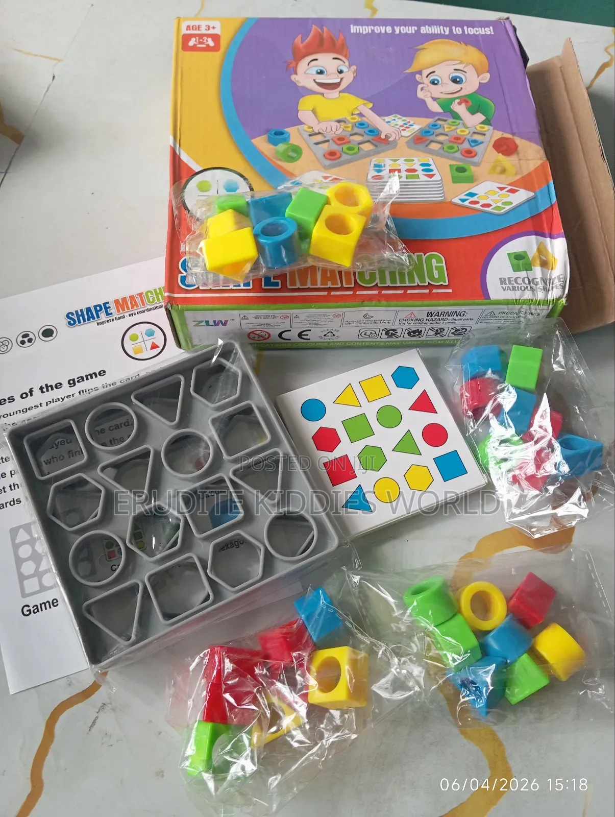 Shape Matching Games