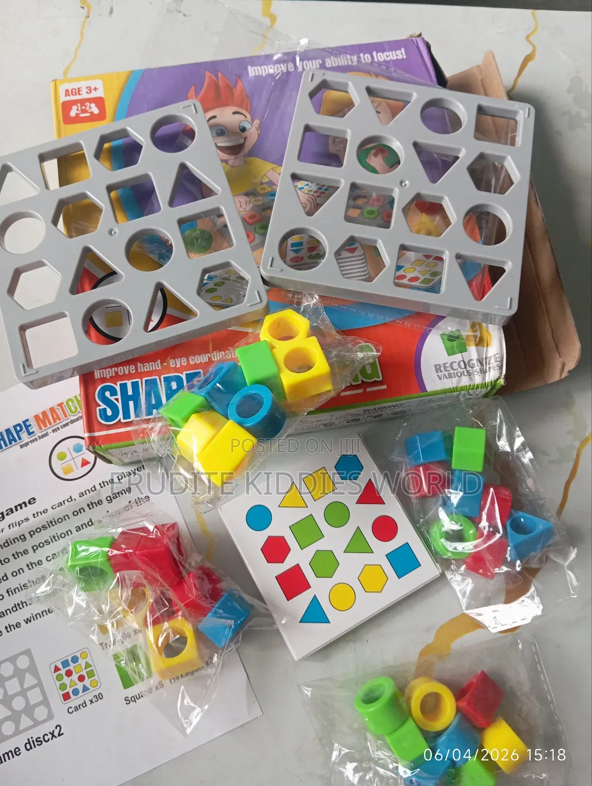 Shape Matching Games