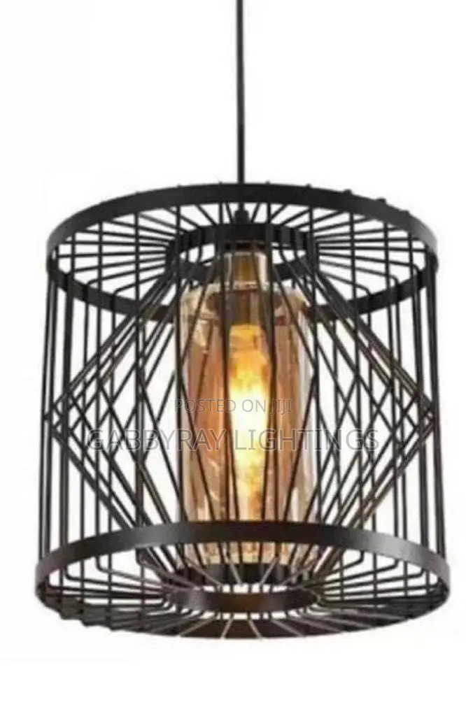 Single Iron Hanging Light