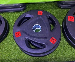 10kg Olympic Weight Plates. 50mm Hole Olympic Size