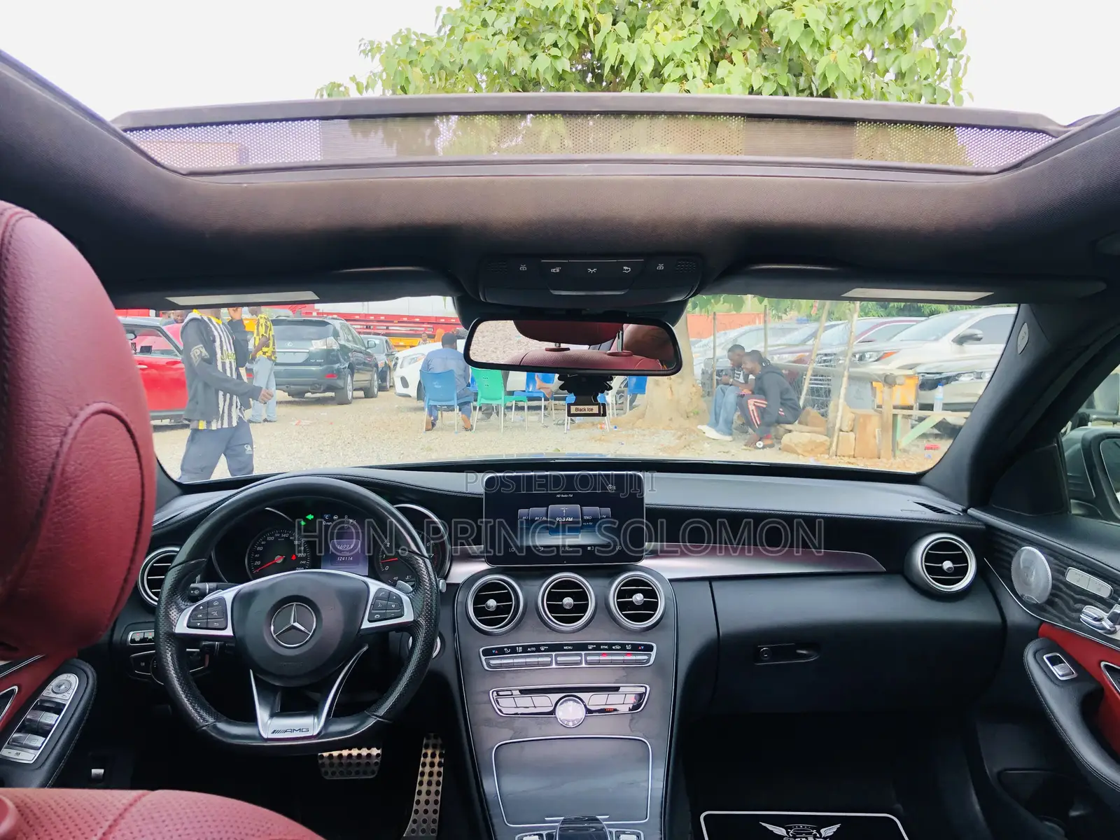 Mercedes-Benz C400 2016 Gray