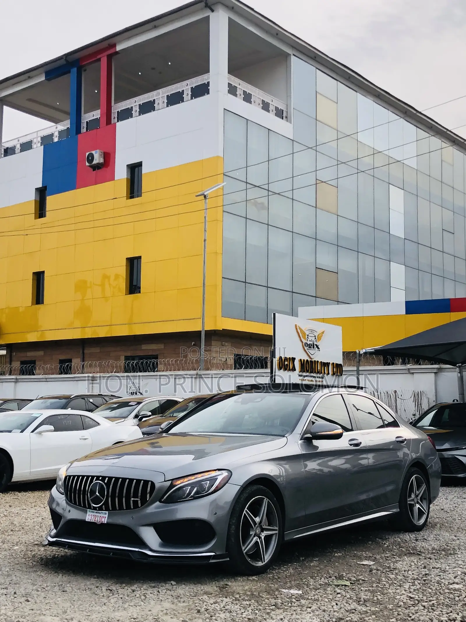 Mercedes-Benz C400 2016 Gray