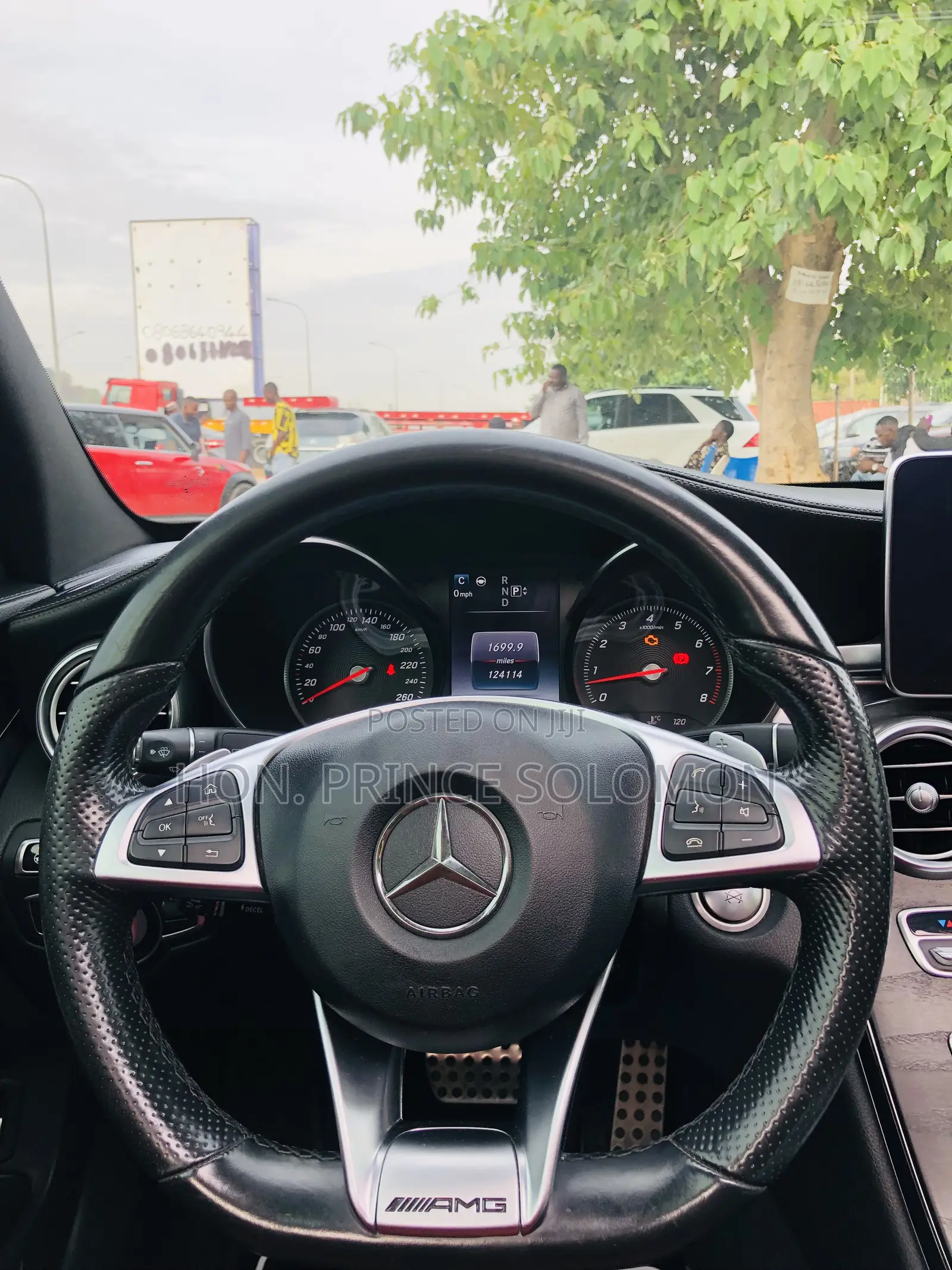 Mercedes-Benz C400 2016 Gray