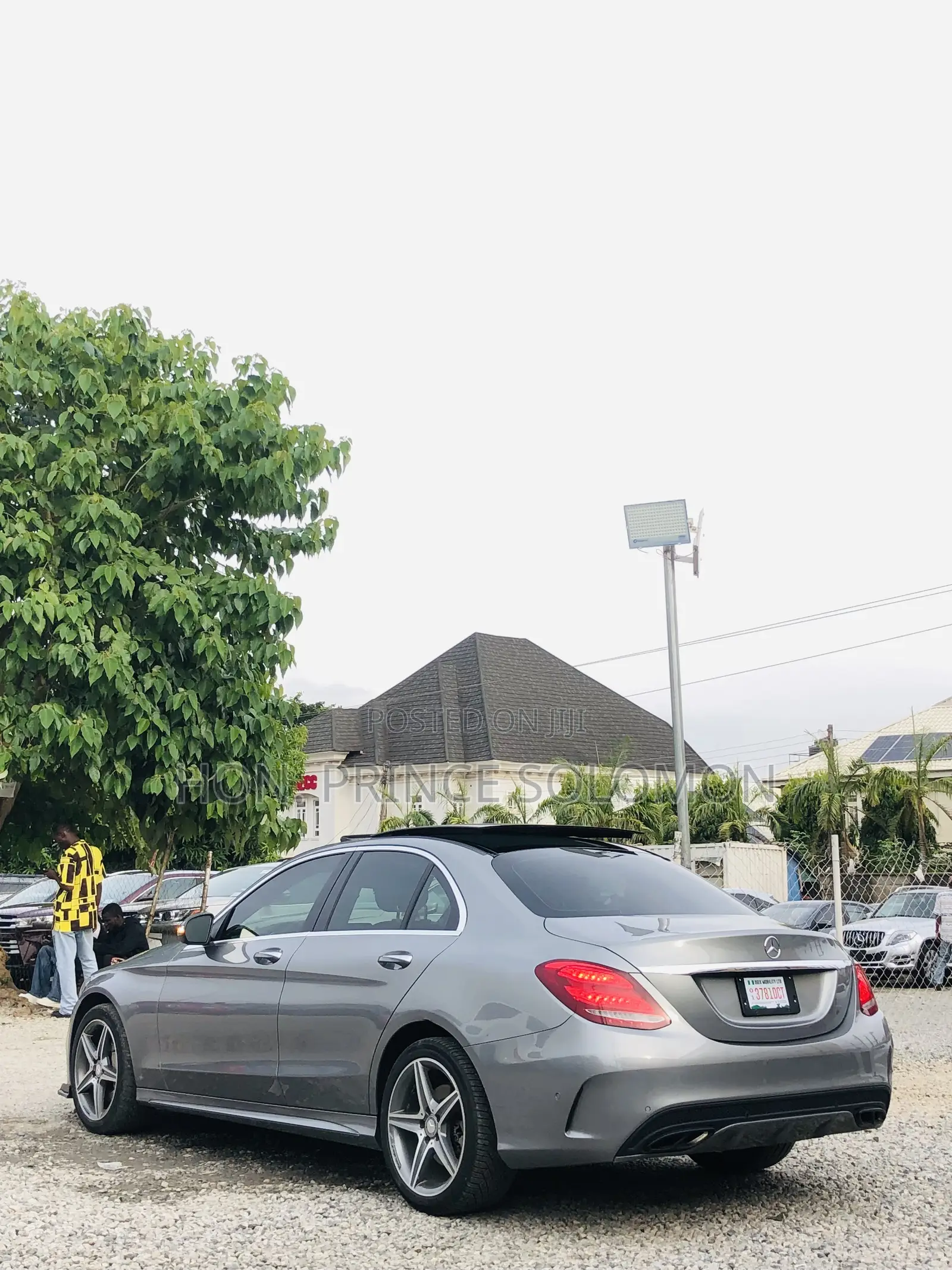 Mercedes-Benz C400 2016 Gray