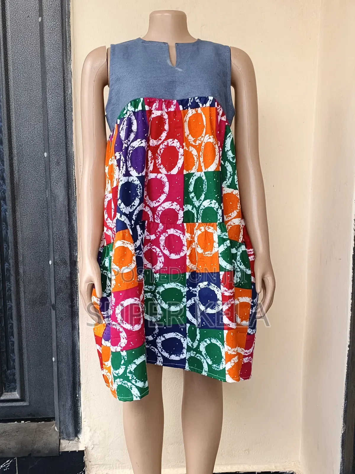 Sleeveless Short Dress