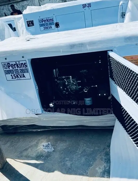 15kva Perkins Soundproof Generator 100%Copper Coil