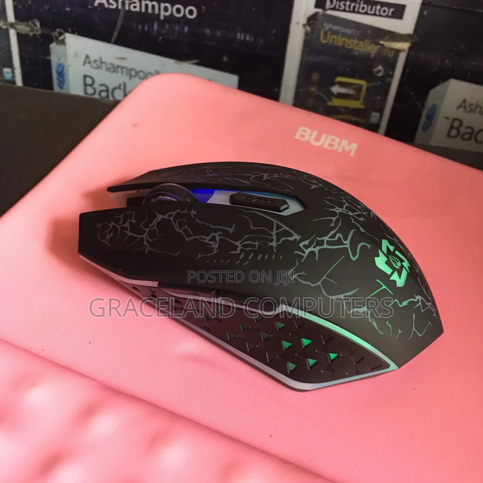 Wireless RGB Silent Gaming Mouse (Rechargeable, Wireless + Bluetooth)