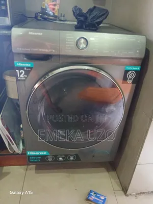 Hisense 12kg Front Load Washing and Drying Machine (Inverter)