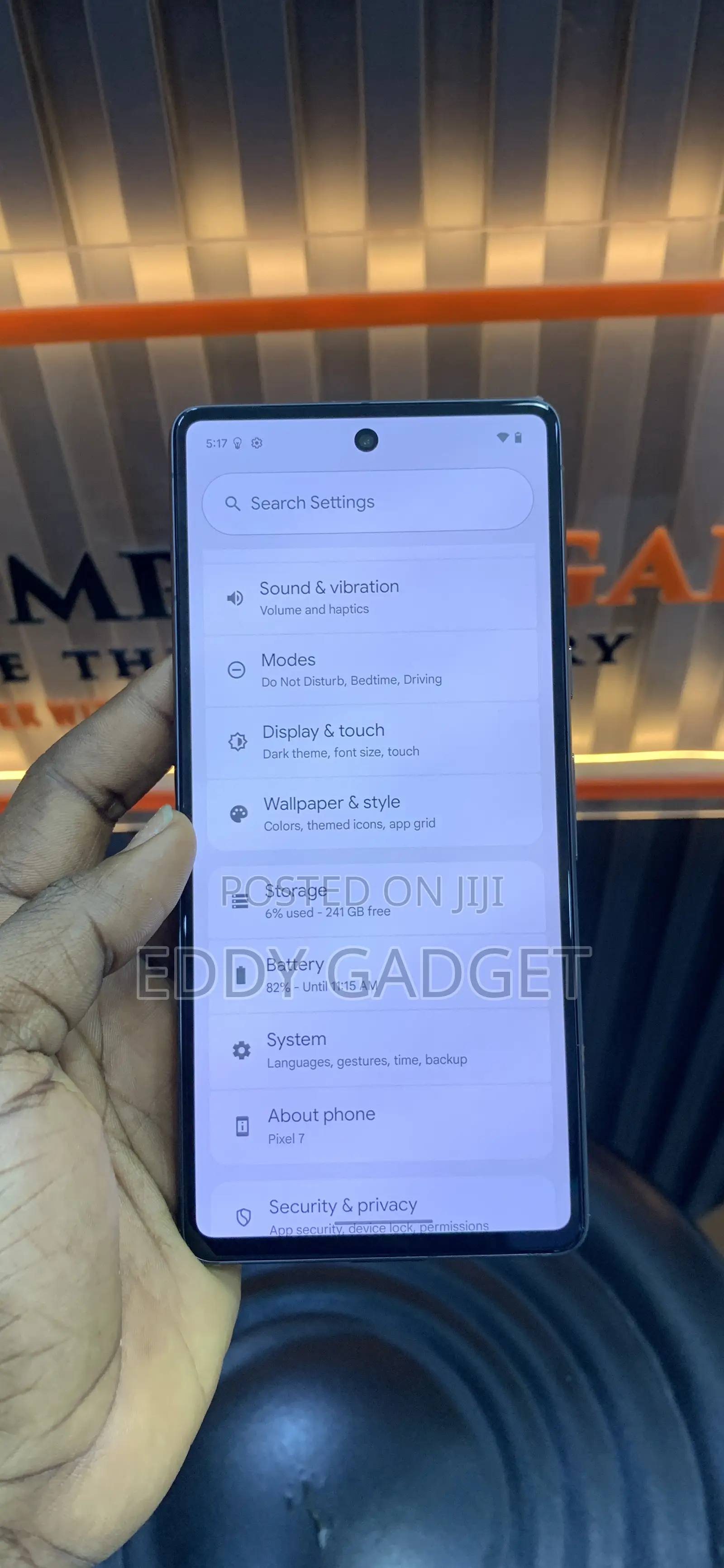 Google Pixel 7 256 GB Black