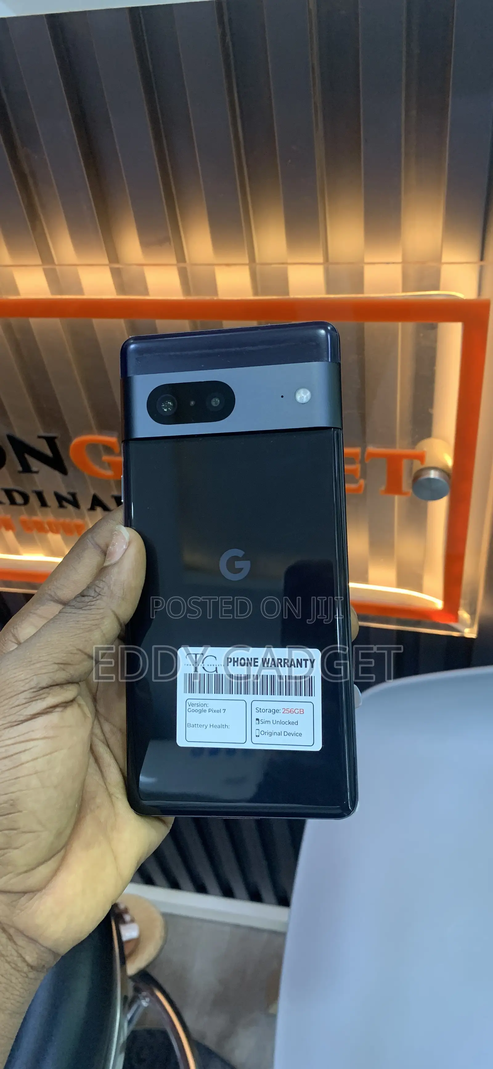 Google Pixel 7 256 GB Black