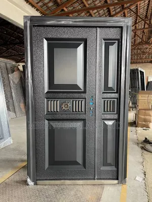 Luxury Turkish Steel Security Door With a Dark Matte Finish