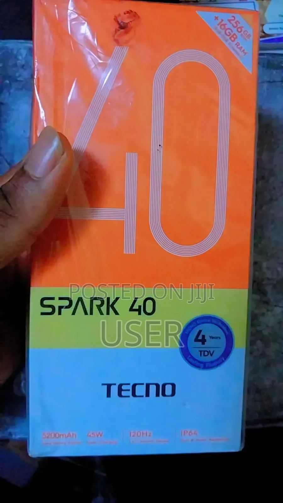 Tecno Spark 40 256 GB Gray